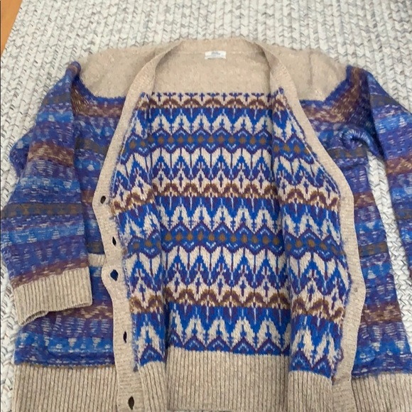 Madewell fairisle cardigan sweater - Picture 3 of 3